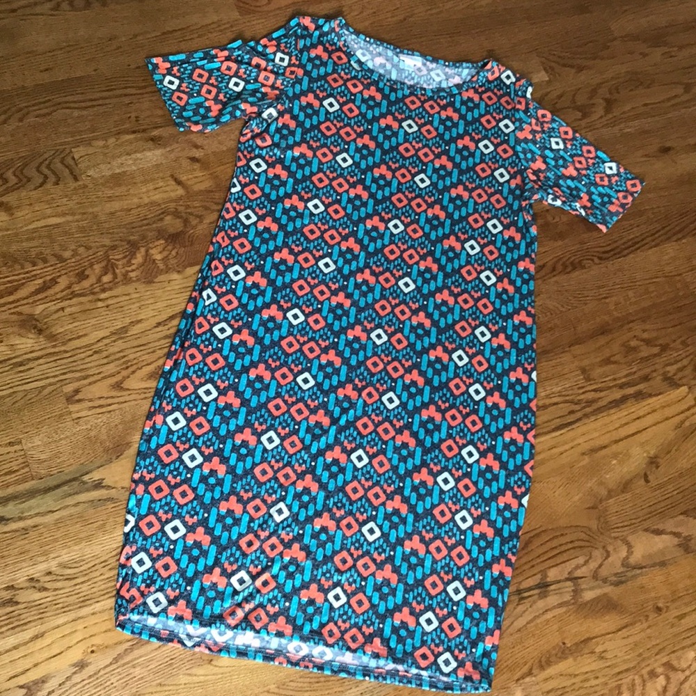 Lularoe Julia XL geometric print